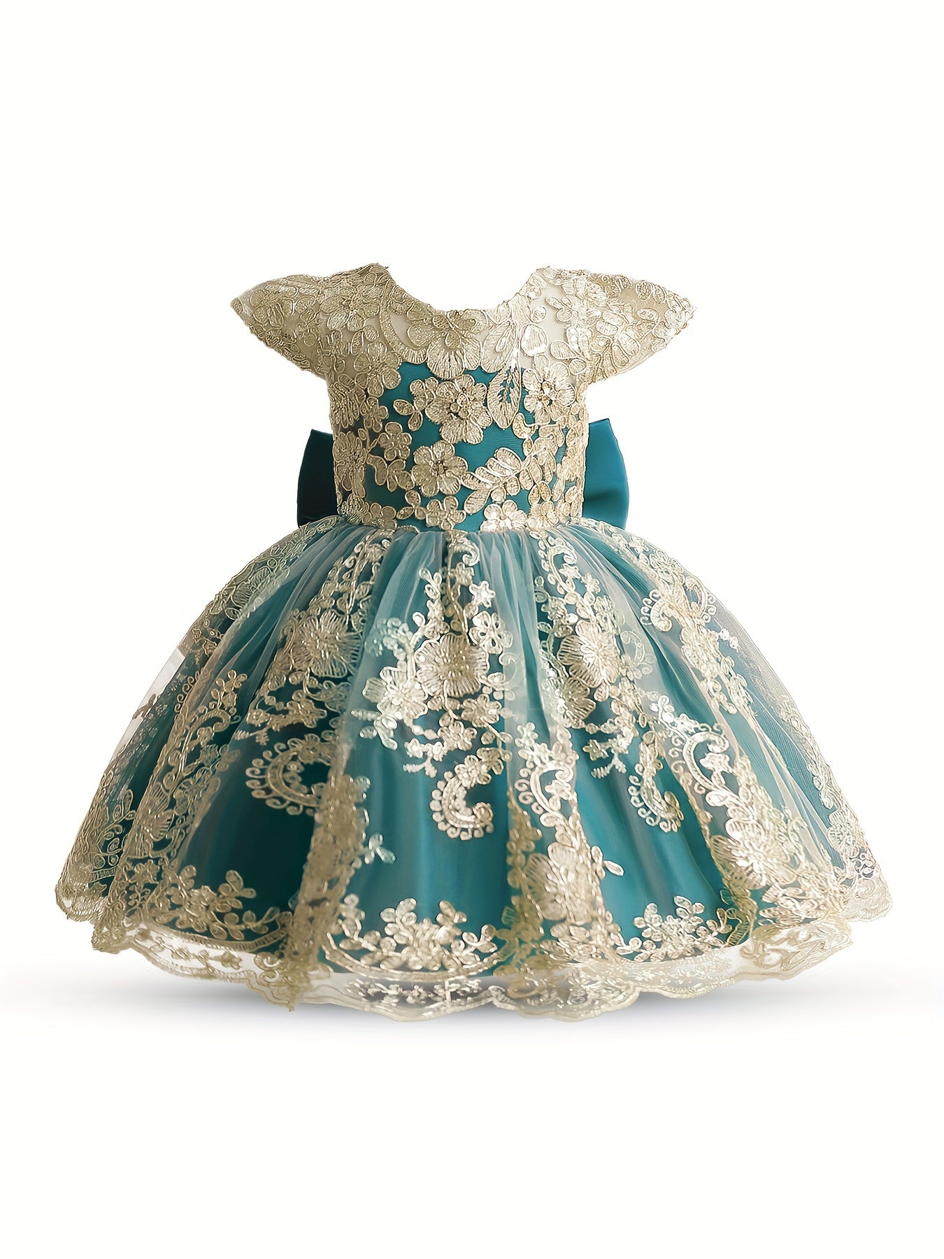 Princess Aurora Elena Ariel Tiana Costume Dress Couture Kids