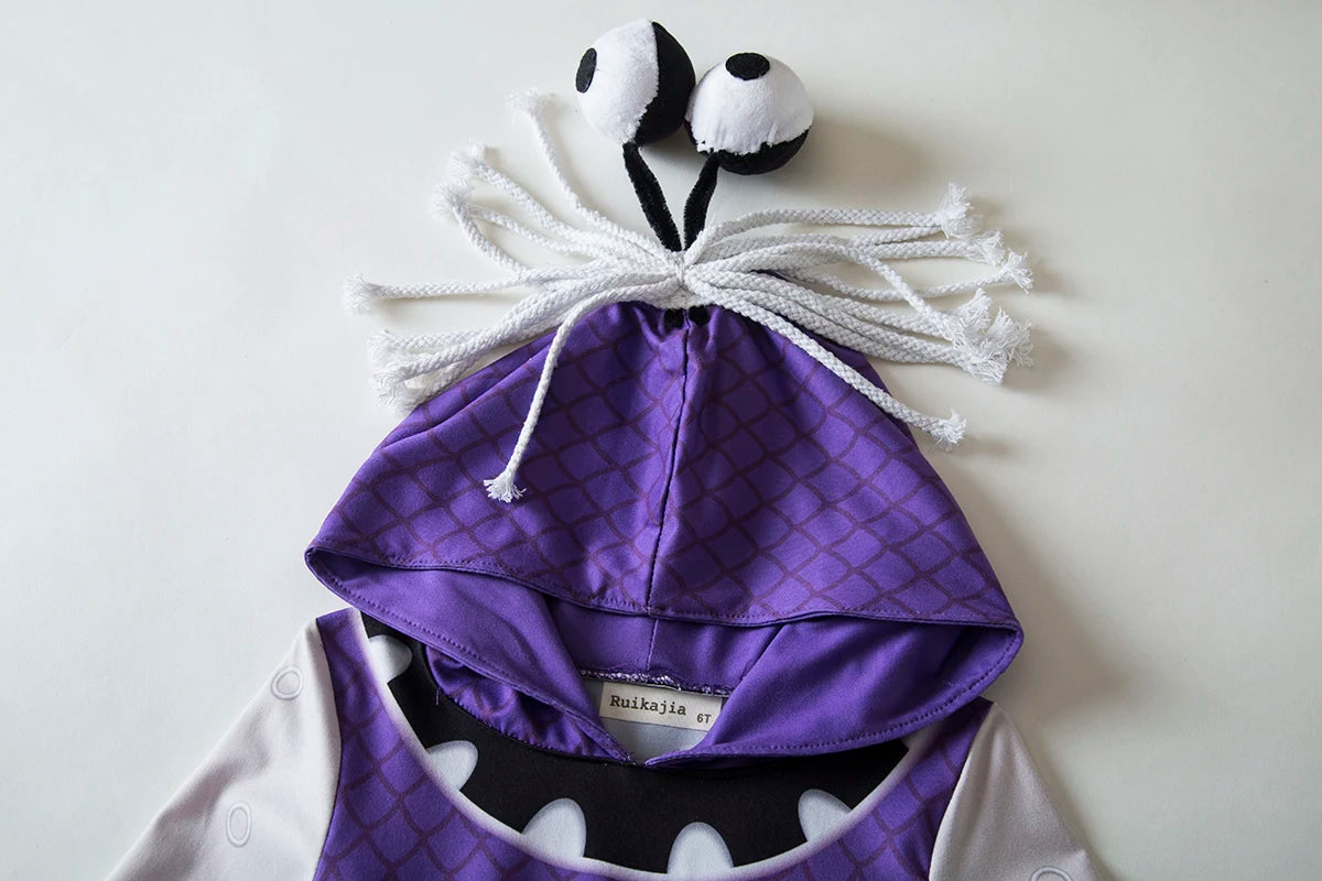 Monsters University Mike Wazowski James P Sullivan Boo Celia kid costume tutu