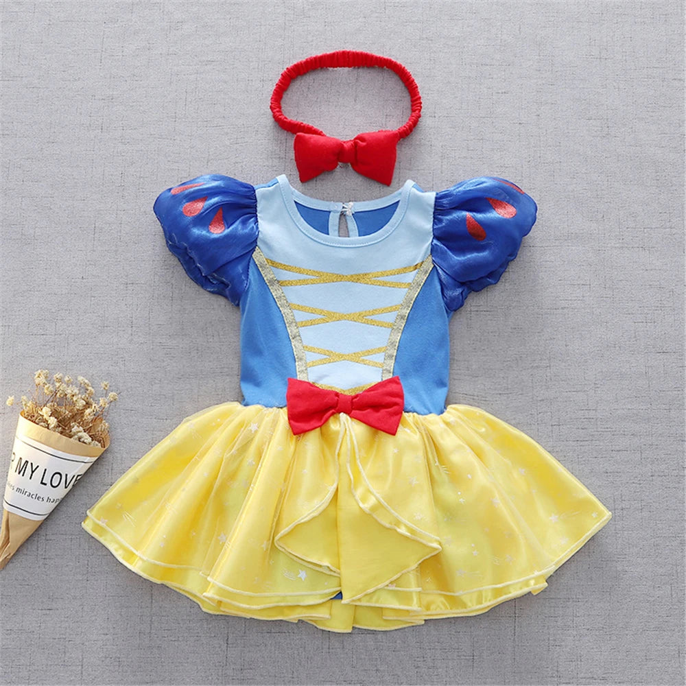 Infant Princess Costume Elsa Ariel Belle Rapunzel Anna Tinkerbell Minnie Aurora Rapunzel Snow White Cinderella Alice Belle Jessie