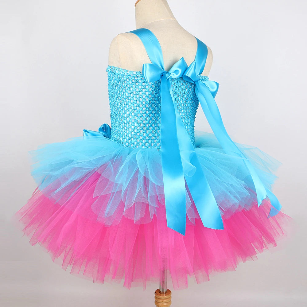 Trolls Tutu Dress Costume Princess Poppy
