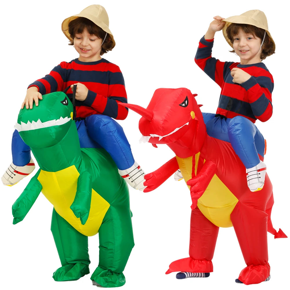 Inflatable Dinosaur Dino Costume Kids