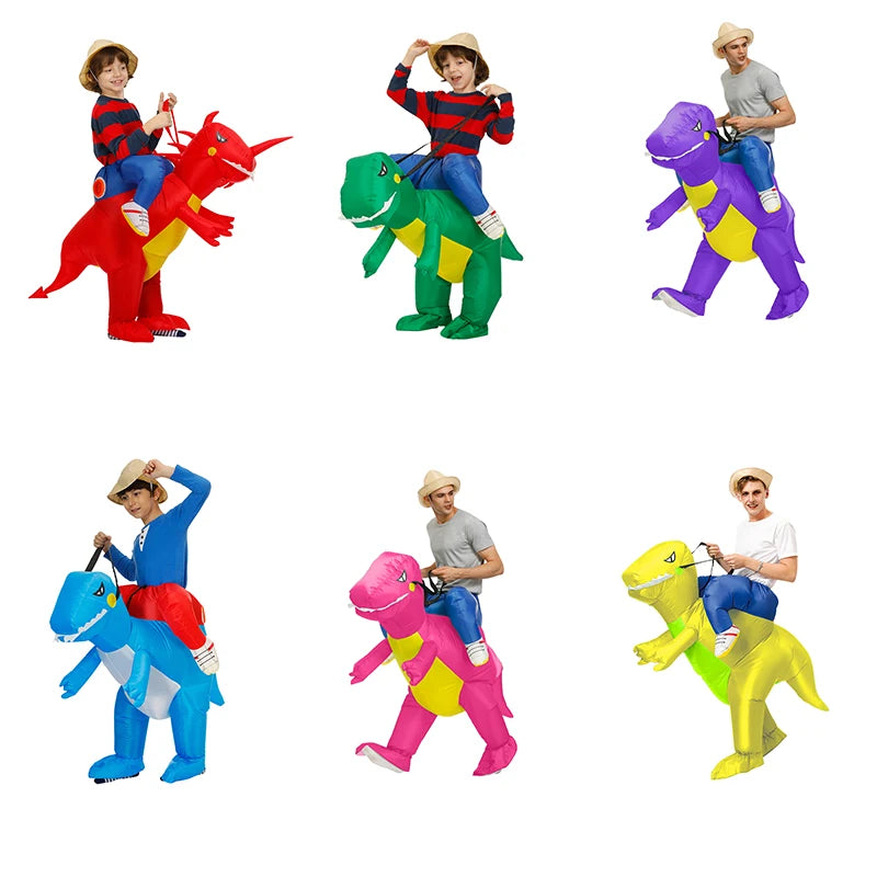 Inflatable Dinosaur Dino Costume Kids