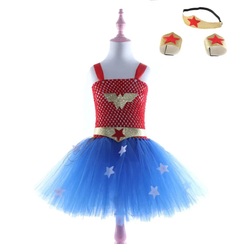 DC Wonder Woman Girls 2-10Y