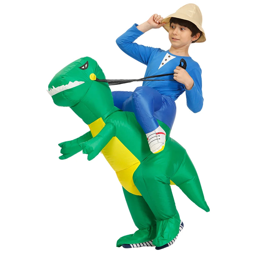 Inflatable Dinosaur Dino Costume Kids