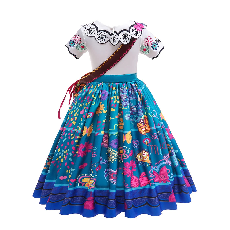 Encanto Isabela Mirabel Princess Costume Kids