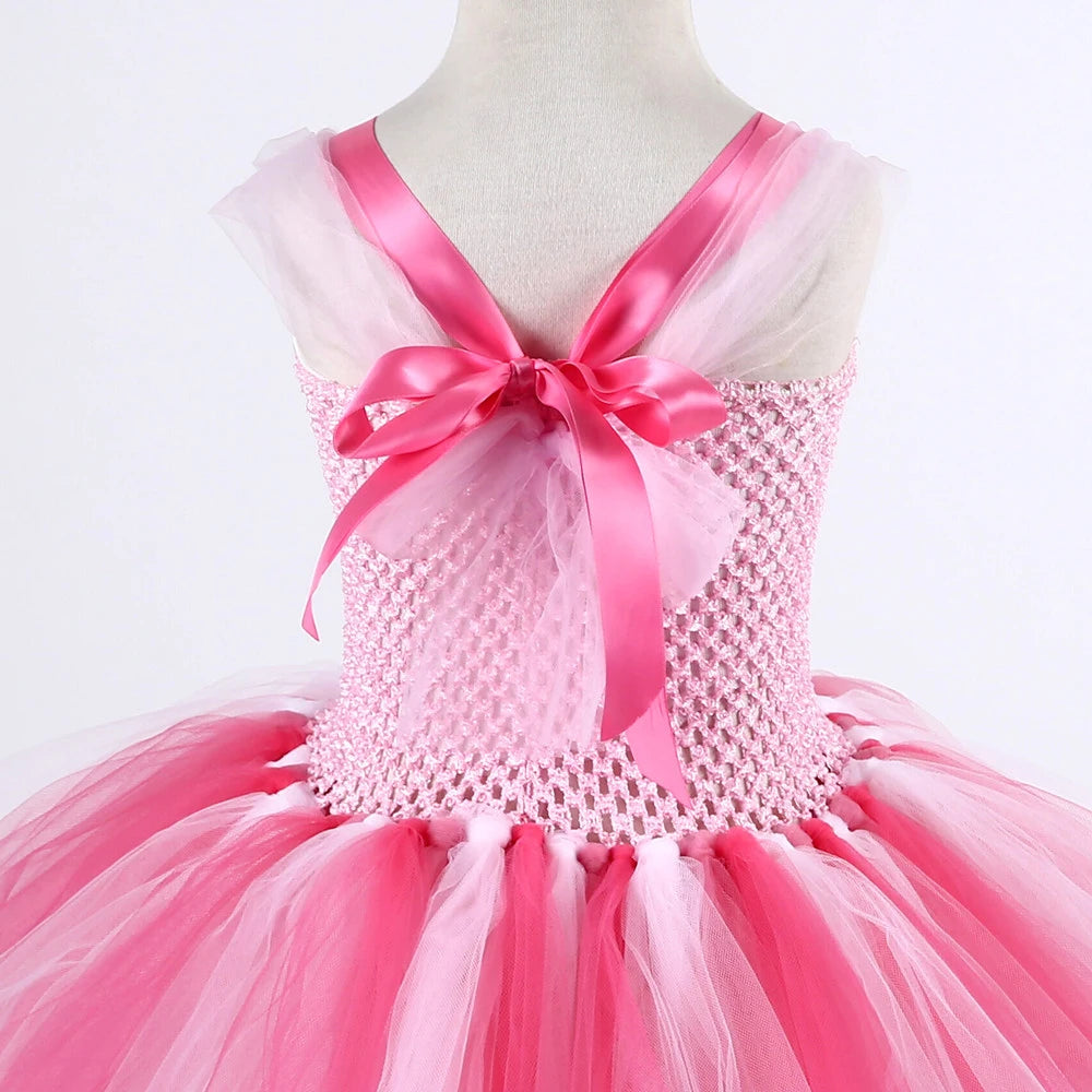 Pink Piglet Tutu Costume Kids