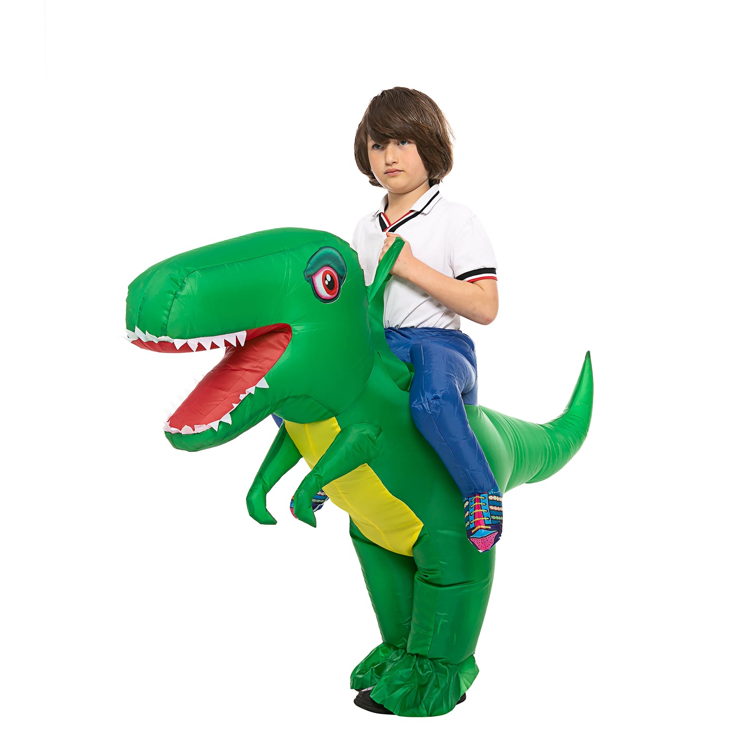 Inflatable Dino Unicorn Flamingo Pig Alien Horse Costume Kids and Adults