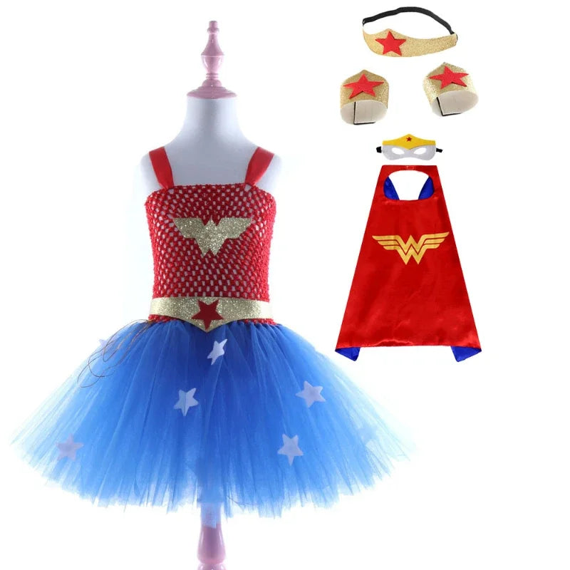 DC Wonder Woman Girls 2-10Y