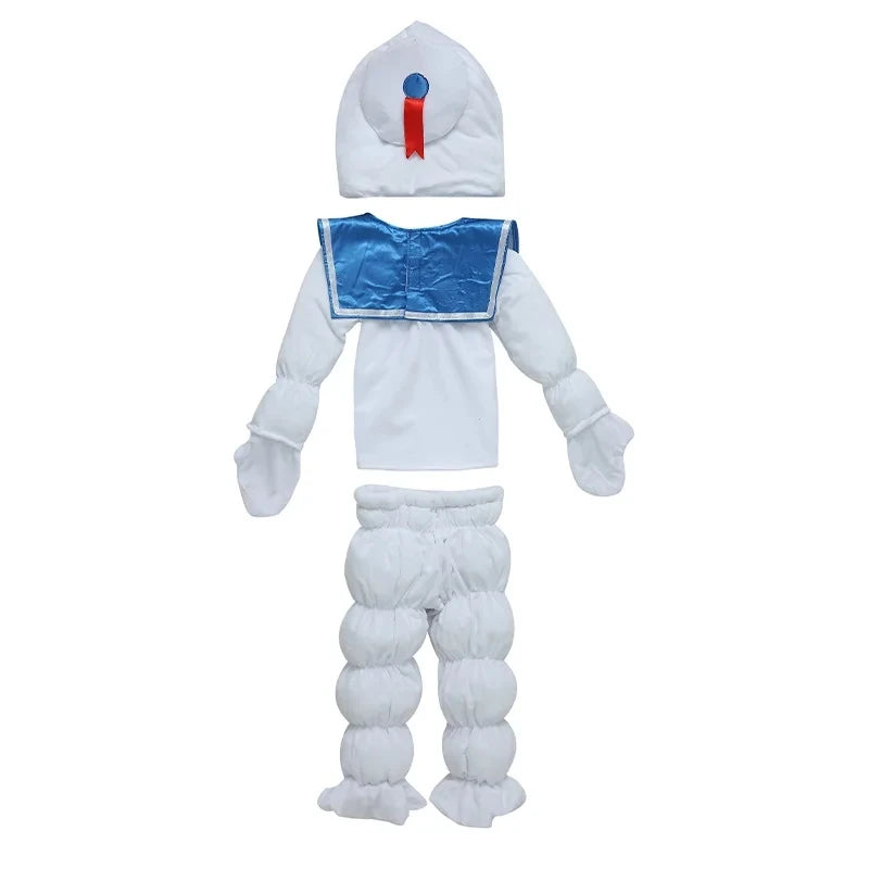Ghostbuster Marshmallow Puft Costumes Kids