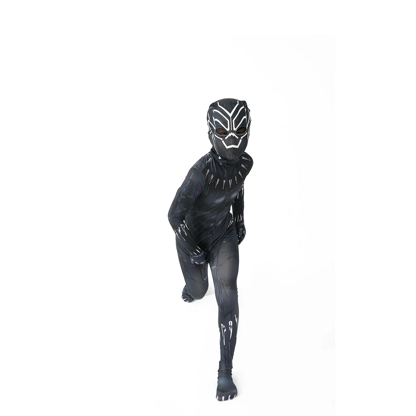 Marvel Superhero Black Panther Costume Kids