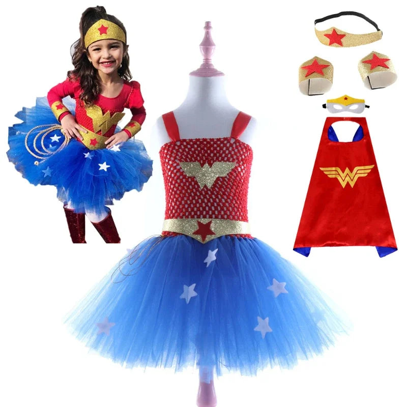 DC Wonder Woman Girls 2-10Y