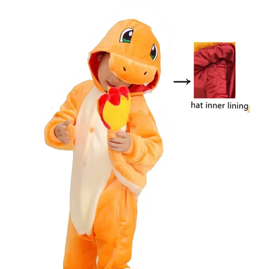 Pokemon Jigglypuff Pikachu Gengar Snorlax Bulbasaur Squirtle Charmander Costume Kids