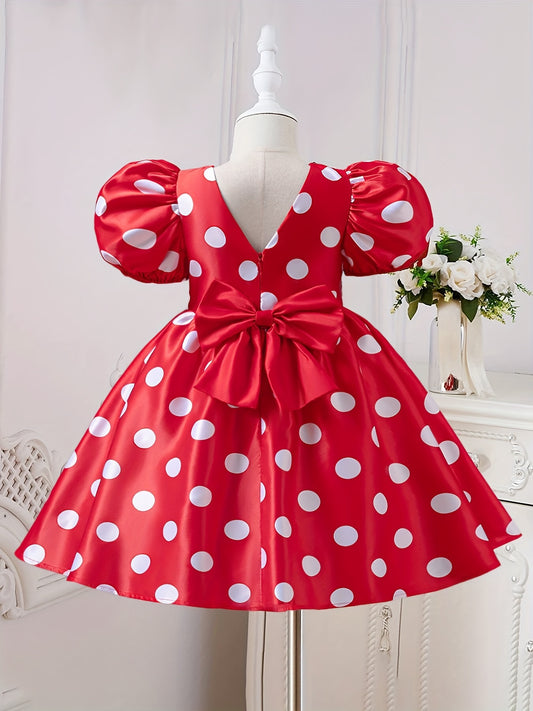 Minnie Mouse Polka Dot Costume Dress Kids