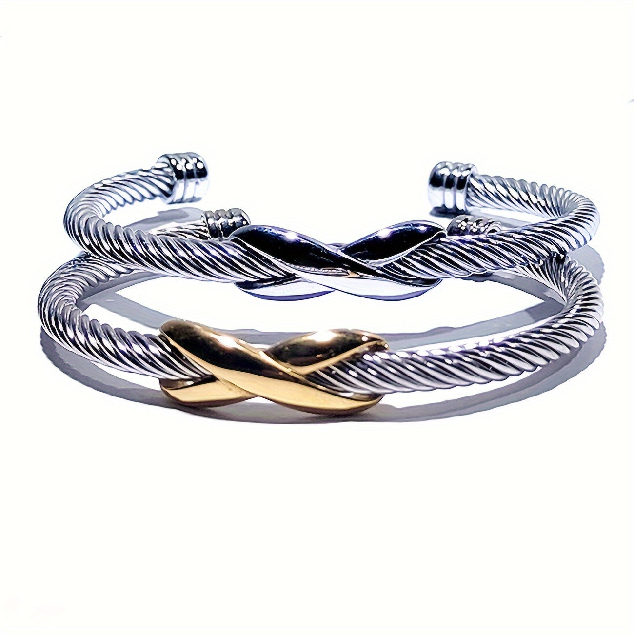 Inspired Cuff Bangle Bracelet