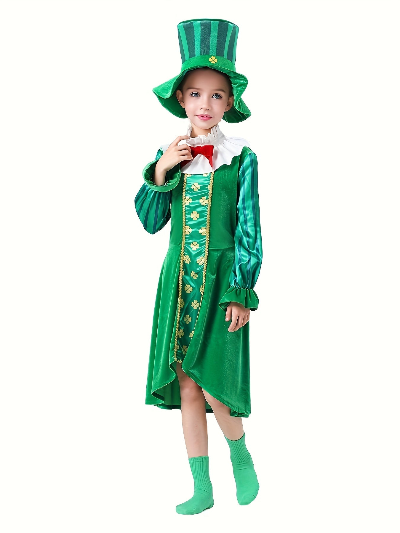 Leprechaun Costume Dress Kids