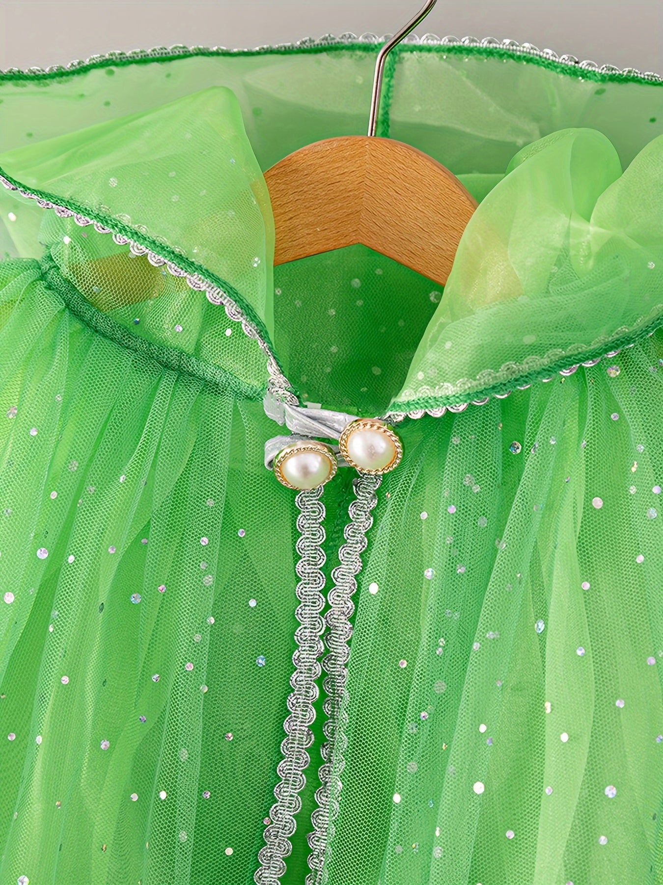 Princess Cape Tinkerbell Fairy Costume Kids Tiana TInkerbell