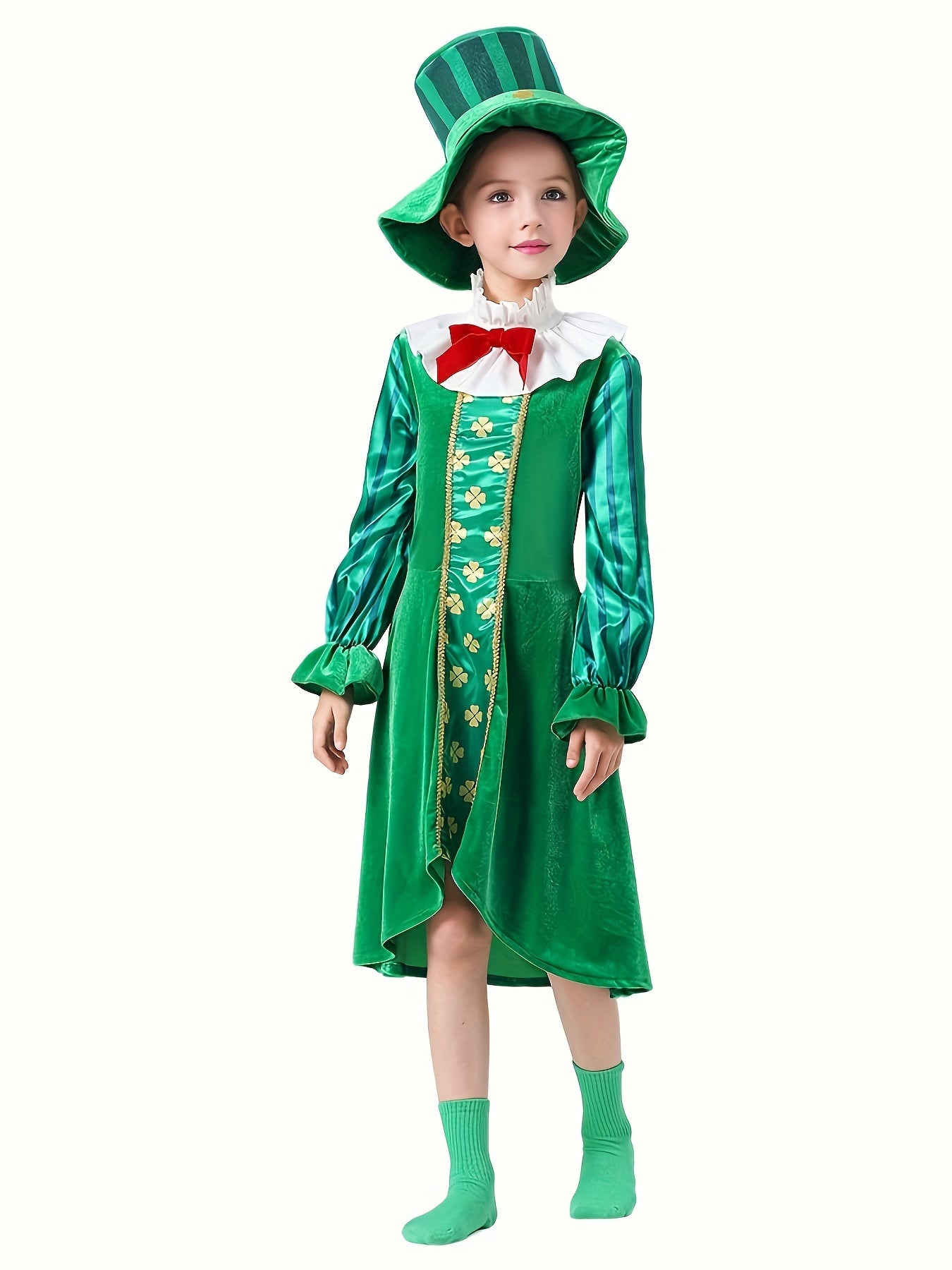 Leprechaun Costume Dress Kids