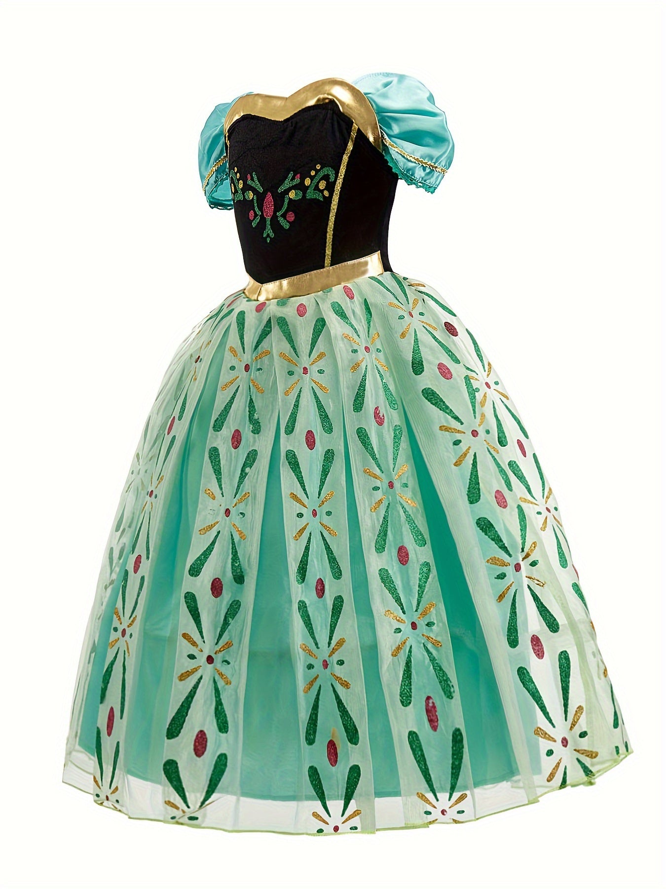 Princess Anna Costume dress kids