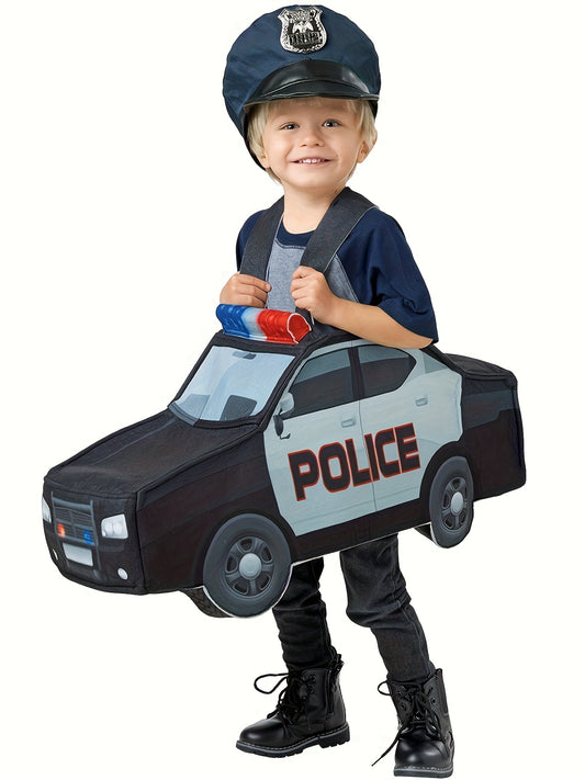 Police Car Costume Kids