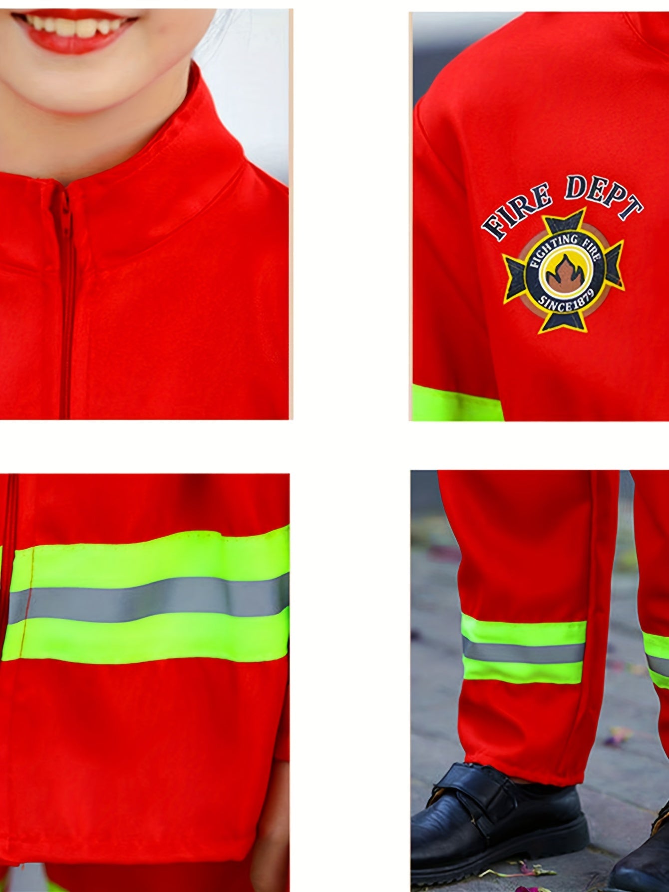 Fireman Costume Kids