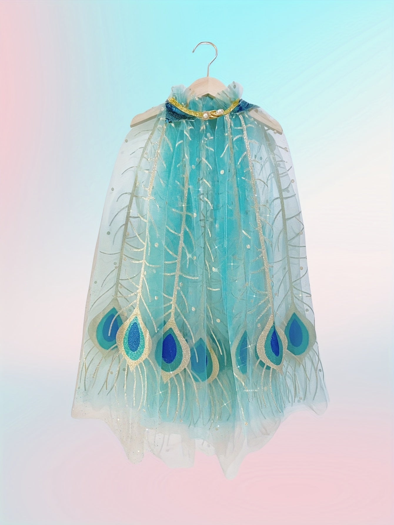 Peacock Cape Costume Kids