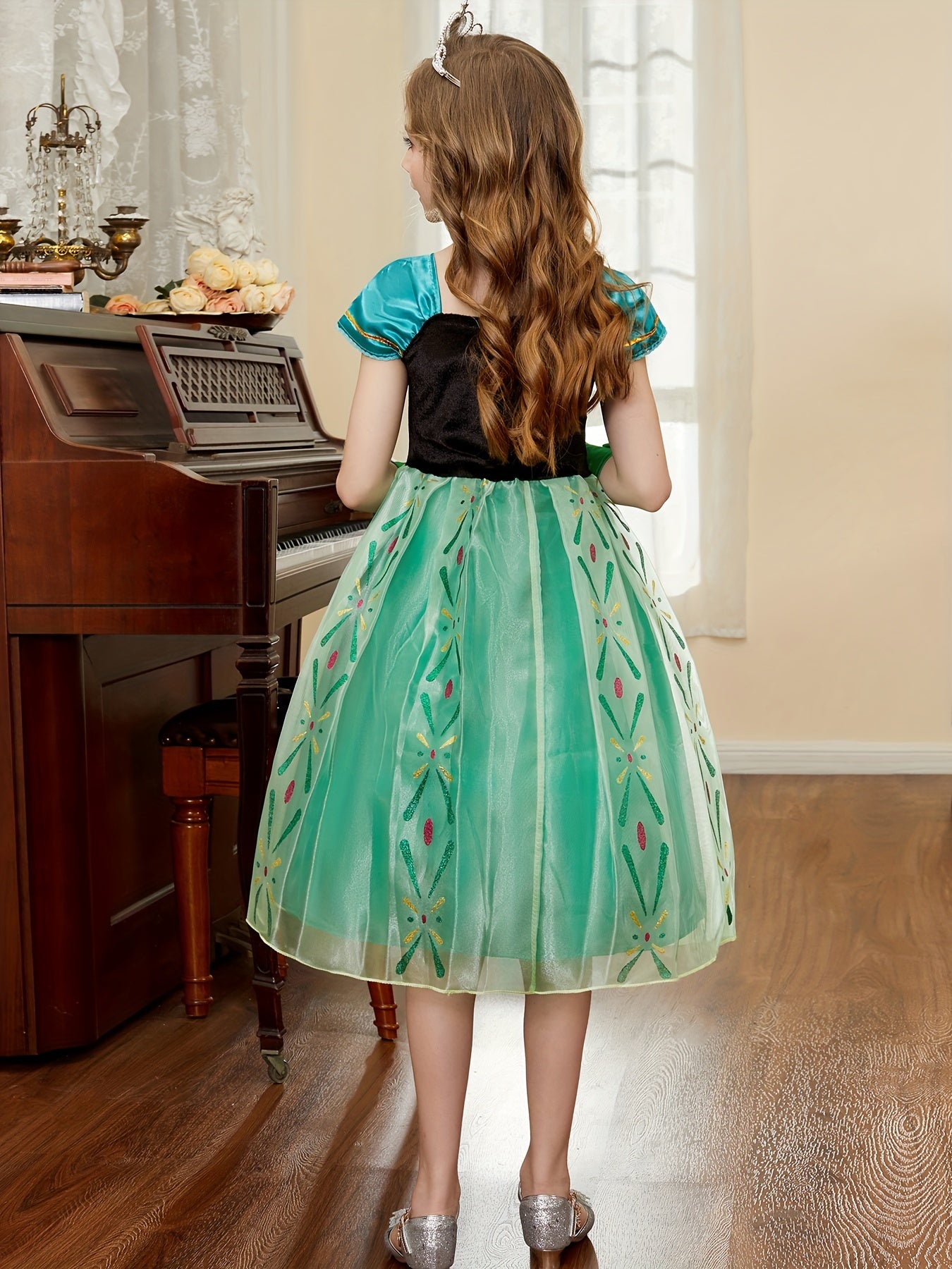 Princess Anna Costume dress kids