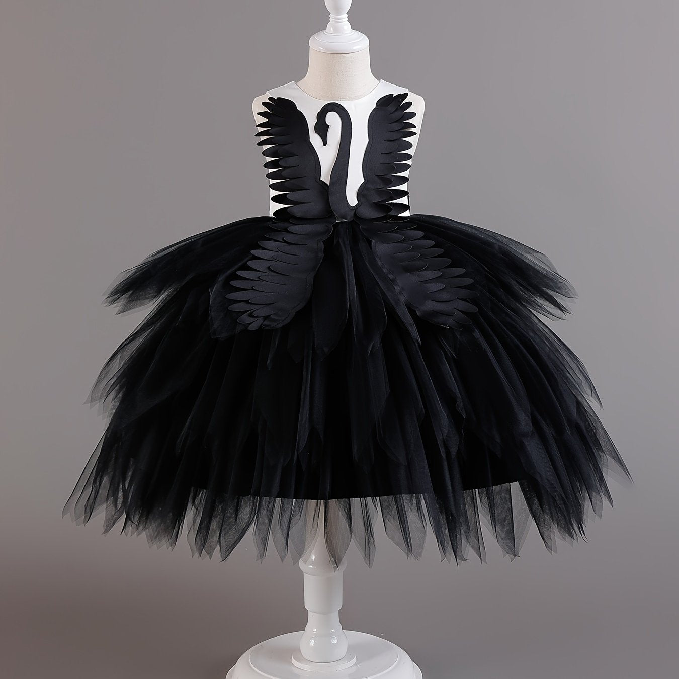 Exquisite Black Swan Tutu Dress Kids – Balloons, Boards and Baubles LLC