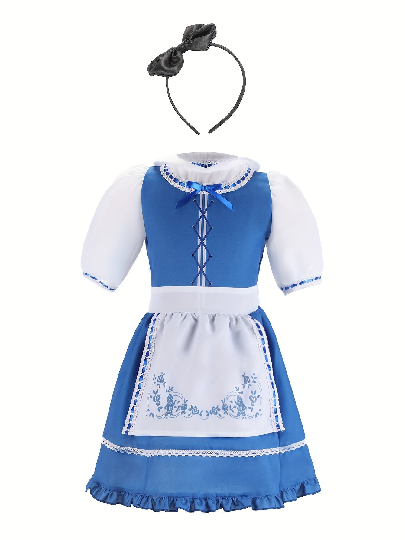 Princess Belle Alice in Wonderland Costume Kids