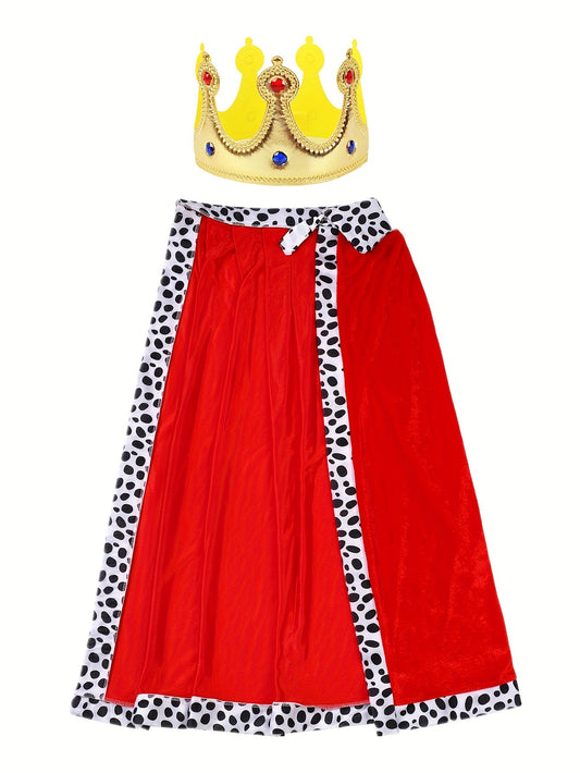 King Costume Cape Kids