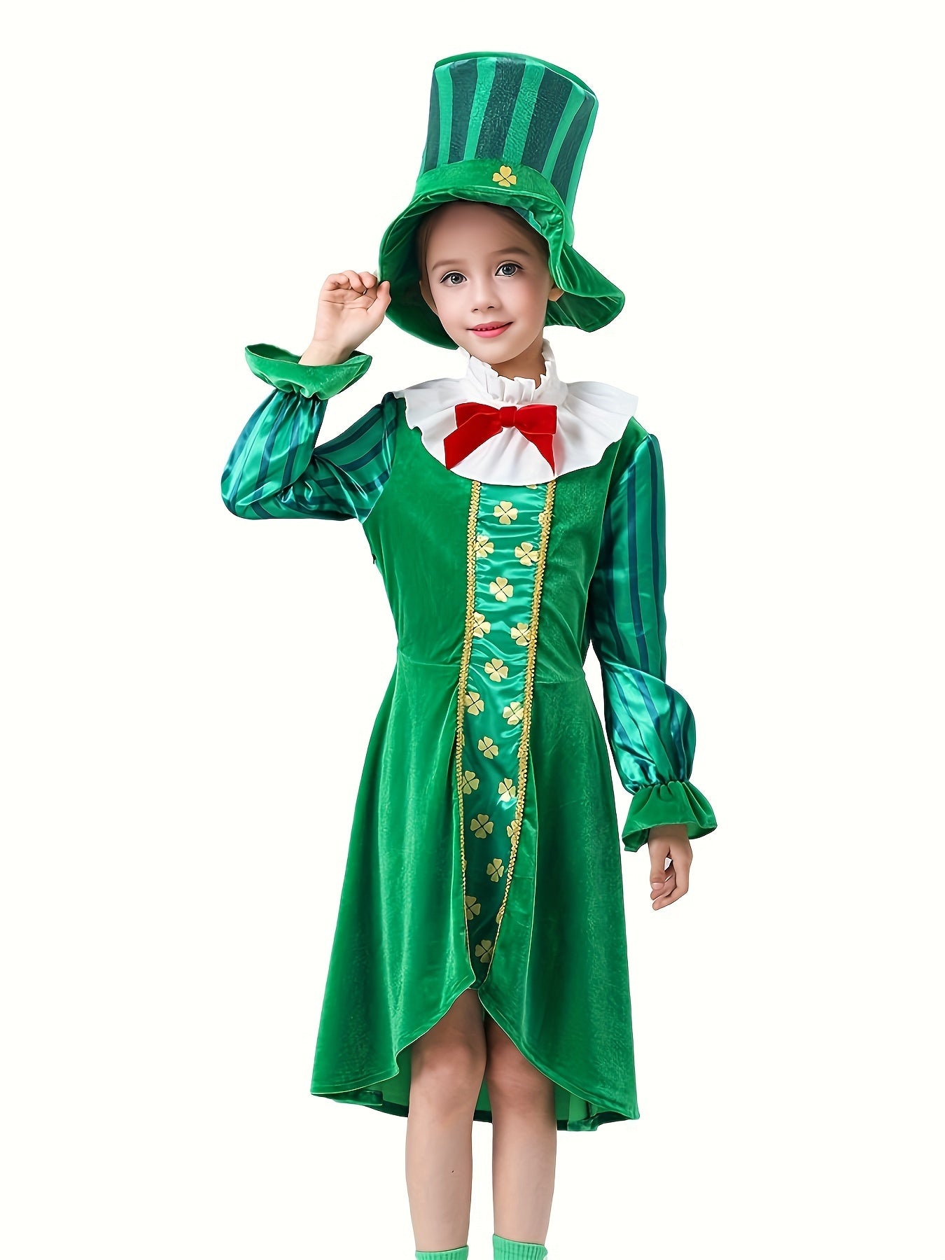 Leprechaun Costume Dress Kids