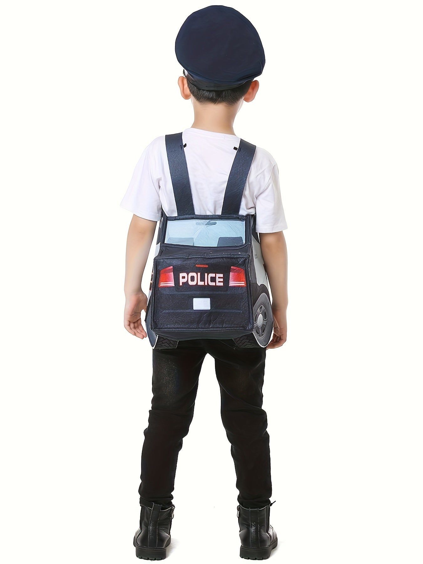 Police Car Costume Kids