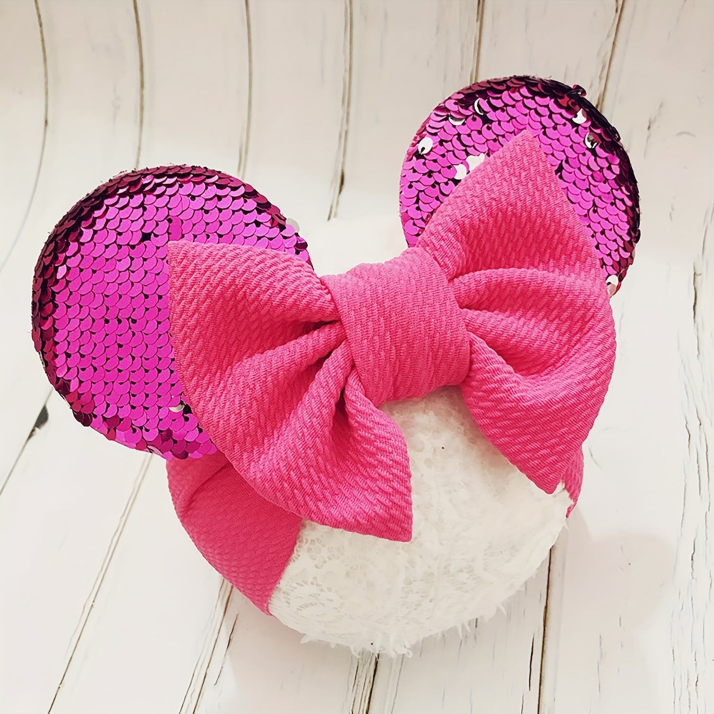 Minnie Mouse Headband Turban Kids Accessory individual and sets