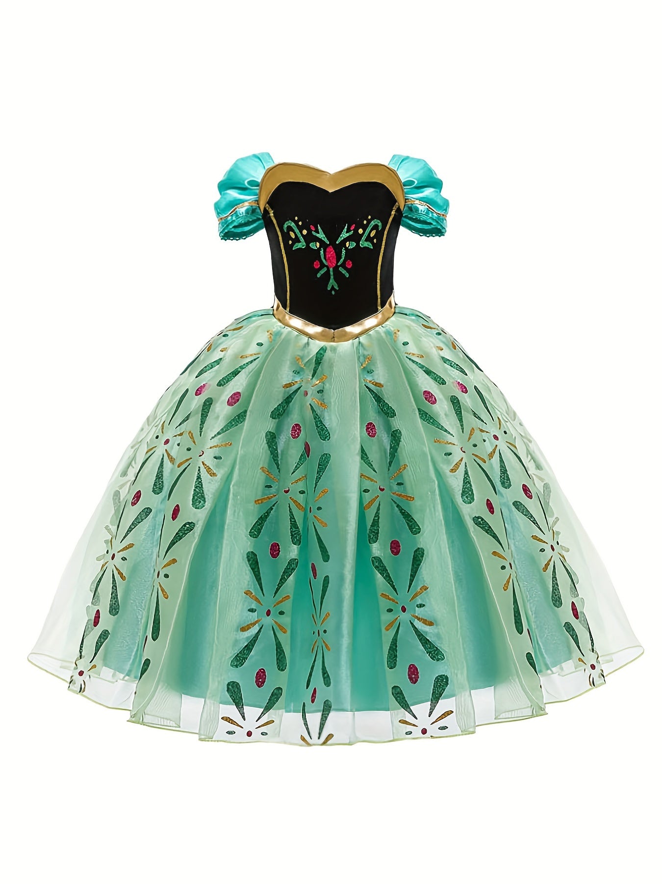 Princess Anna Costume dress kids