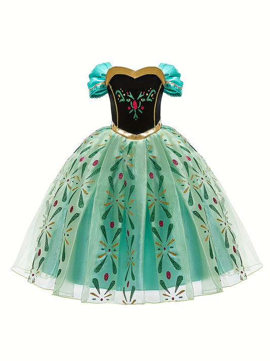 Princess Anna Costume dress kids