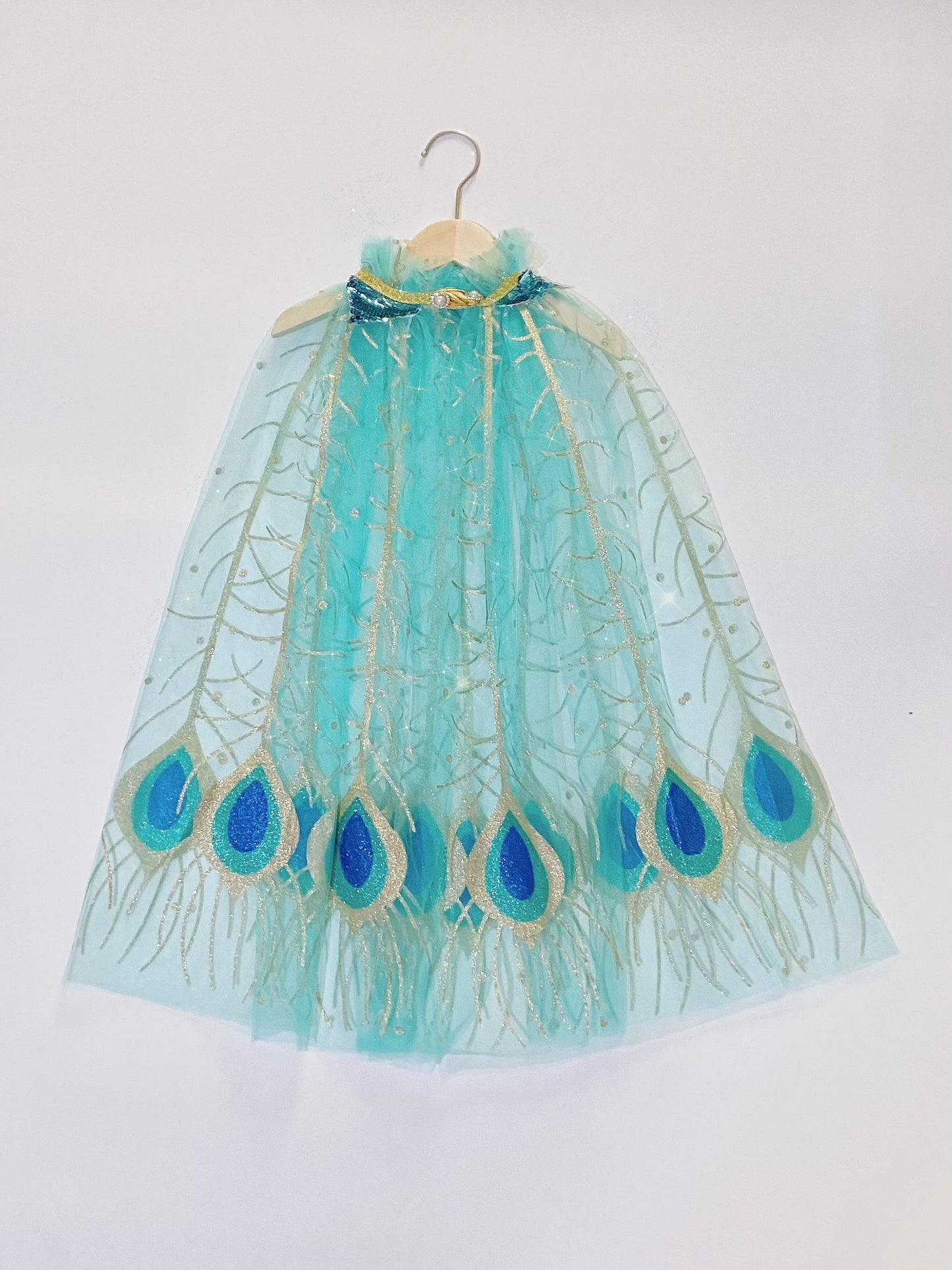 Peacock Cape Costume Kids