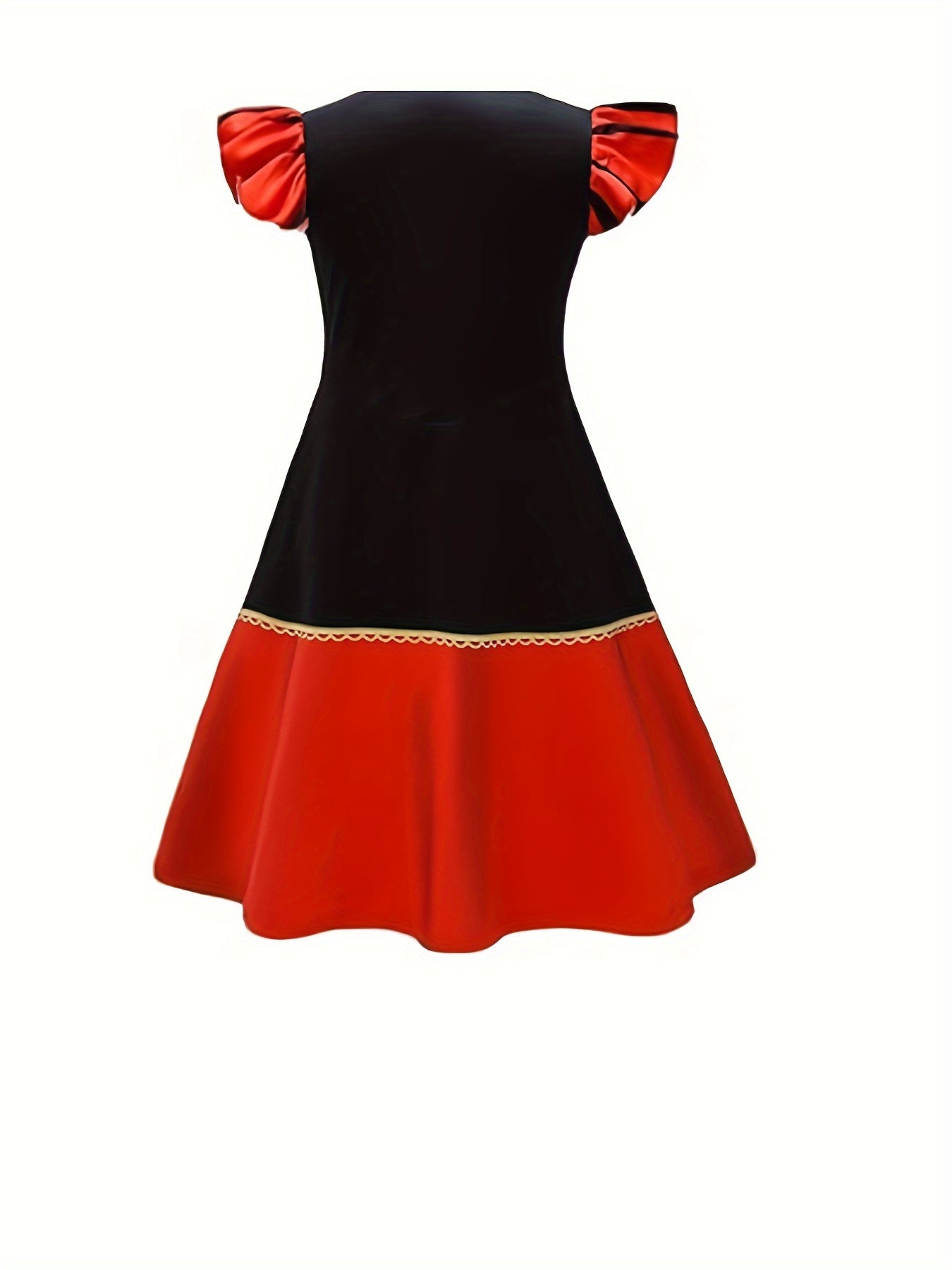 Alice in Wonderland Queen of Hearts Costume Kids Dress