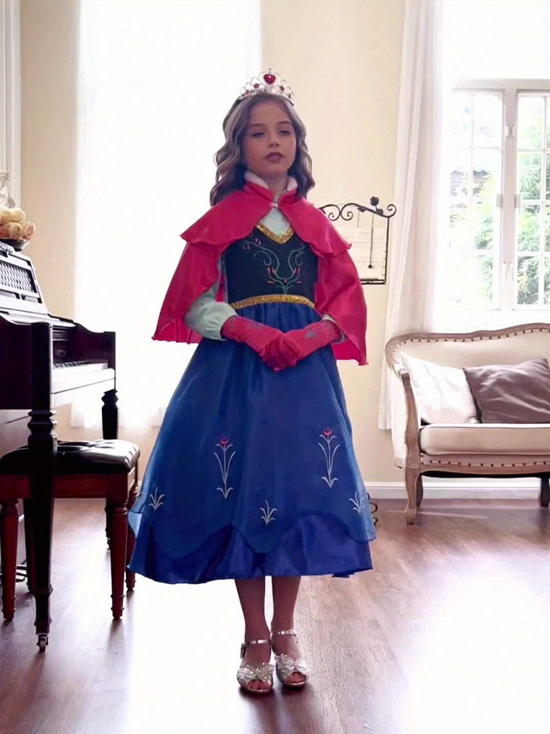 Princess Anna Costume Kids Dress