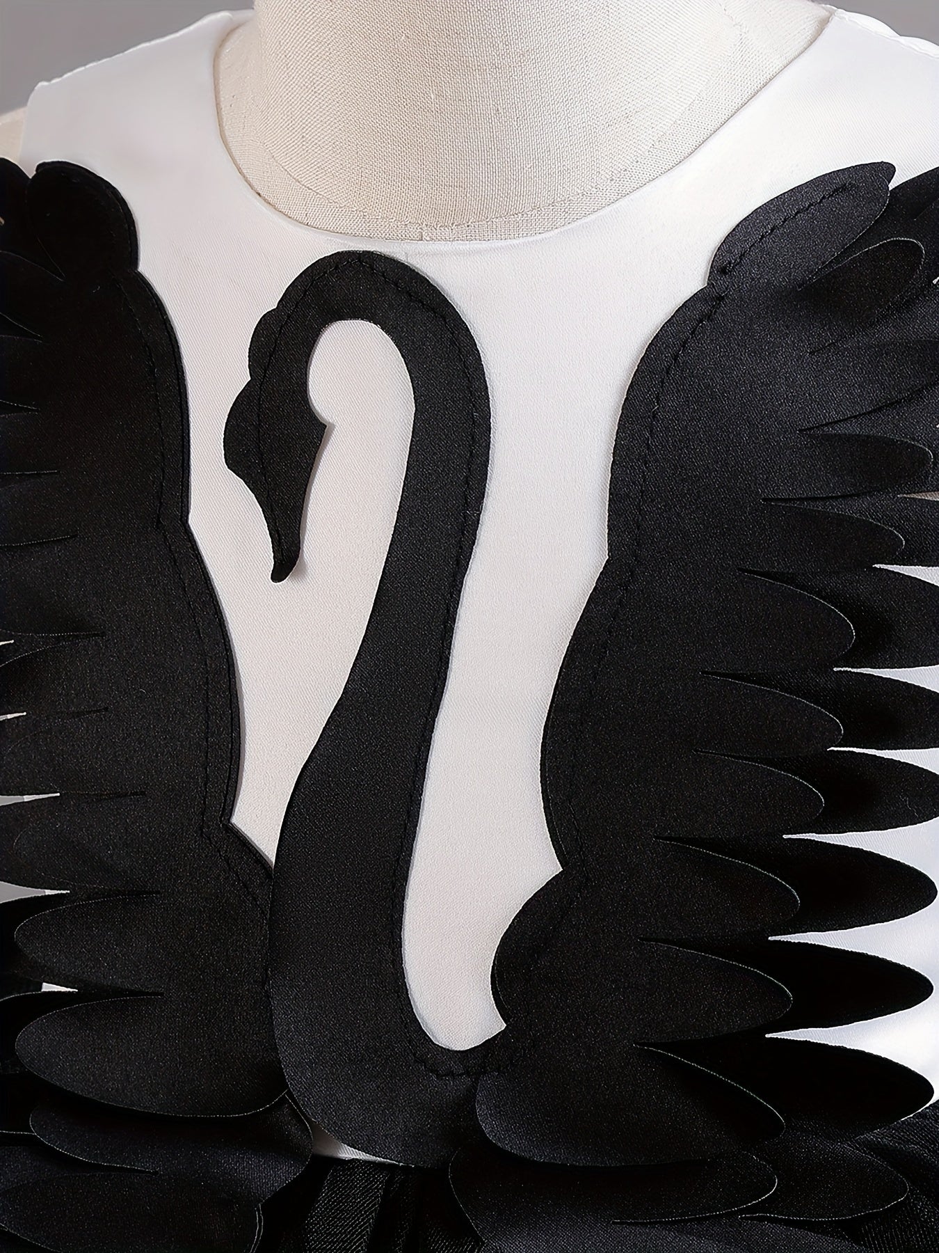 Exquisite Black Swan Tutu Dress Kids