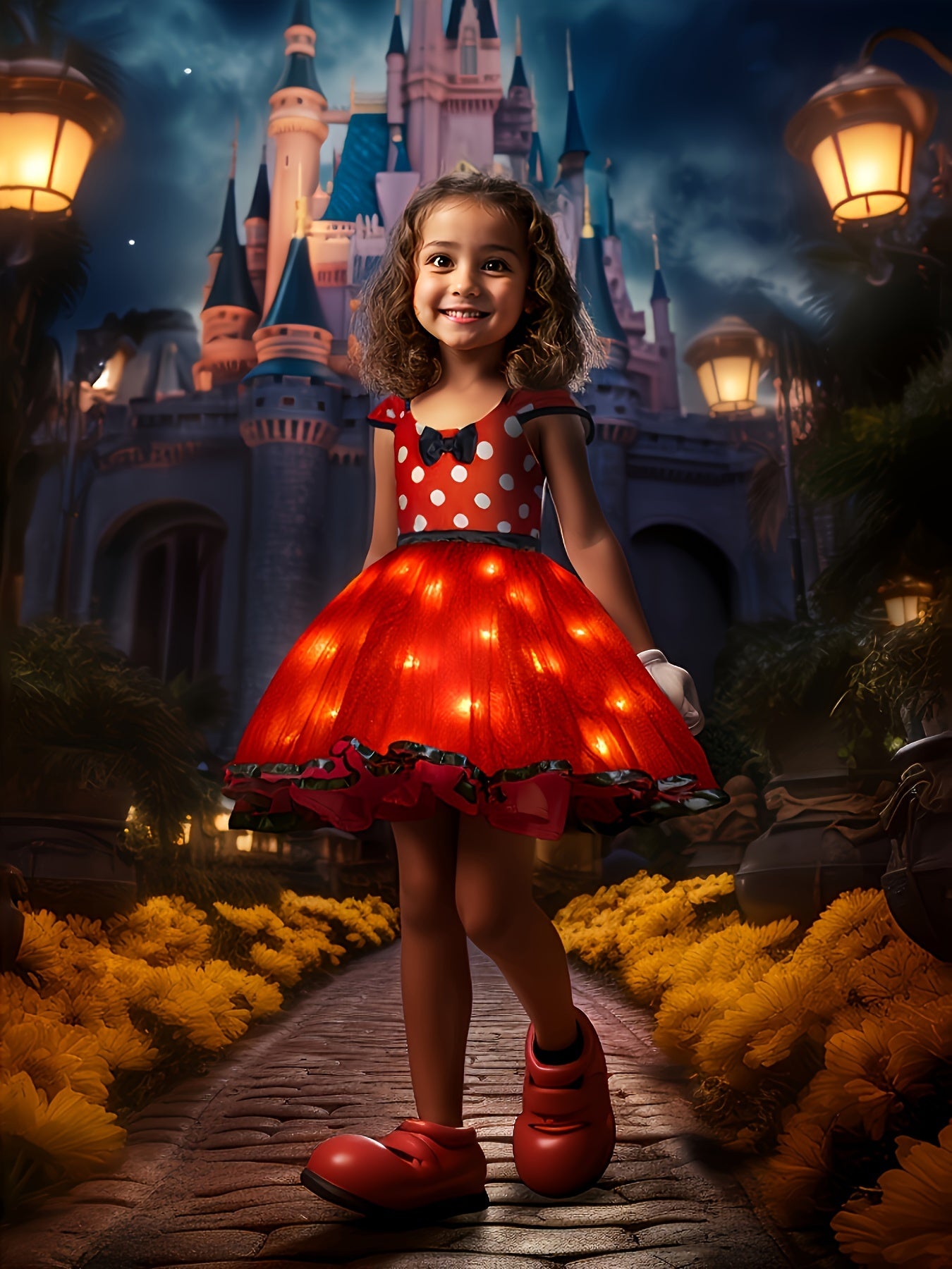 Minnie Mouse LED Tutu Costume Kids