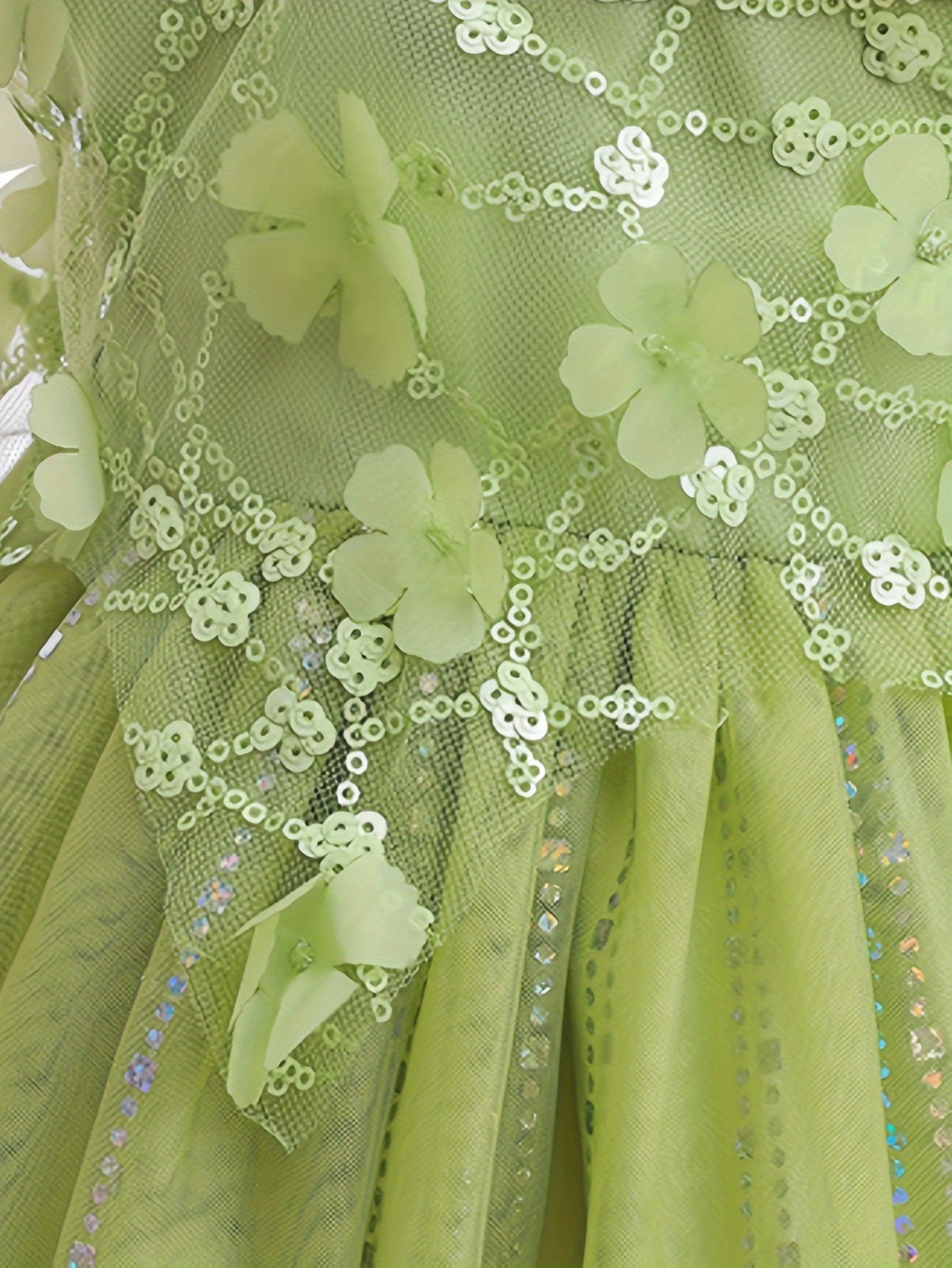 Princess Tinkerbell Dress Tutu Kids Tiana