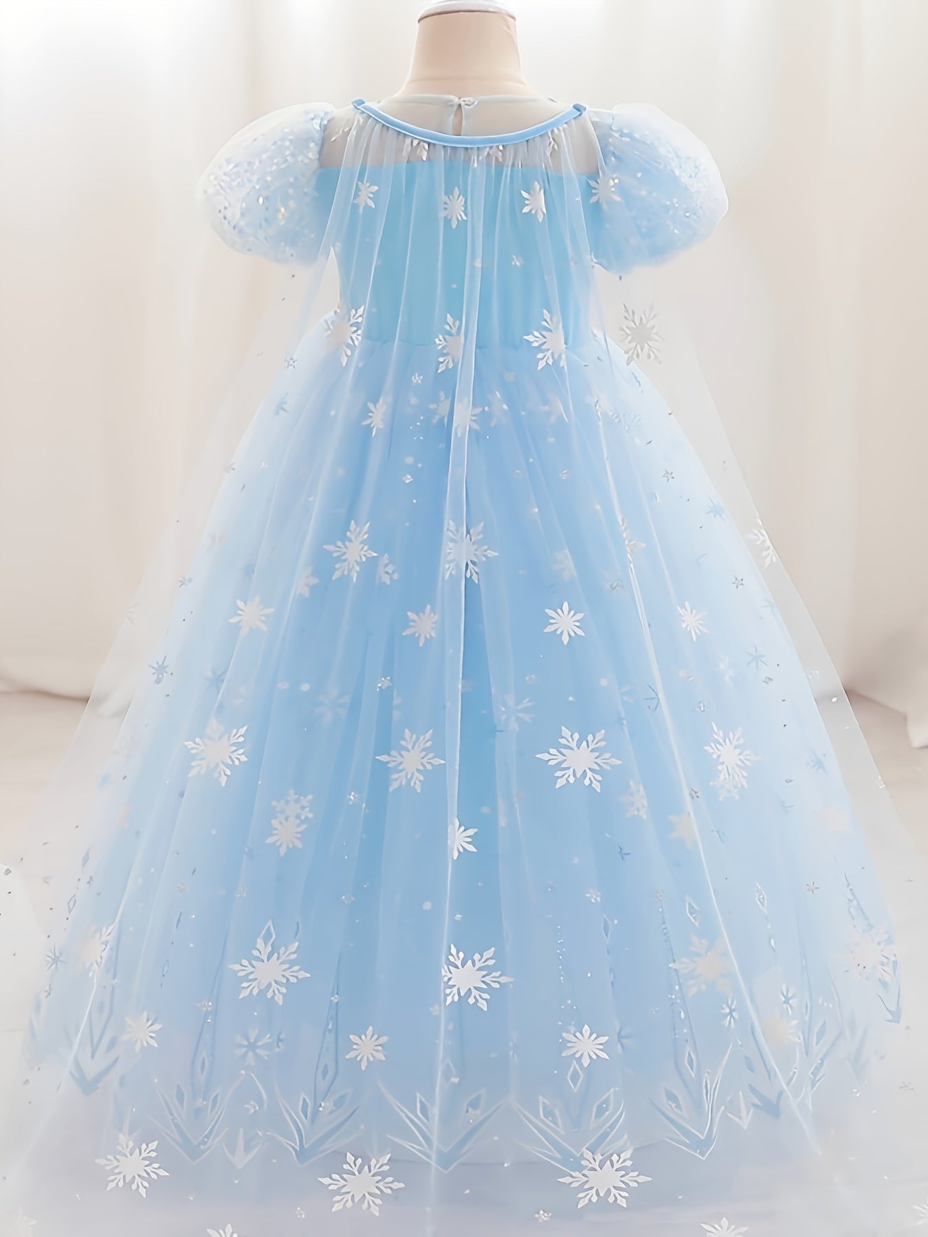 Princess Costume Dress Elsa Kids