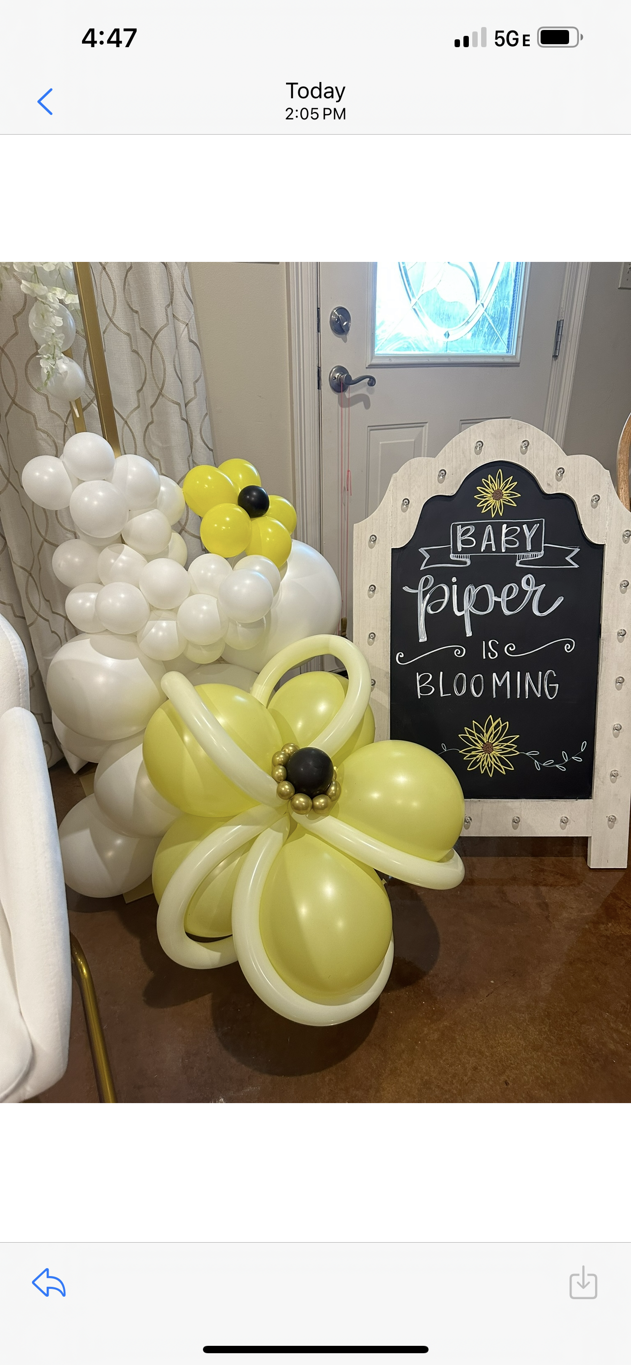 $35+ Balloon Centerpiece