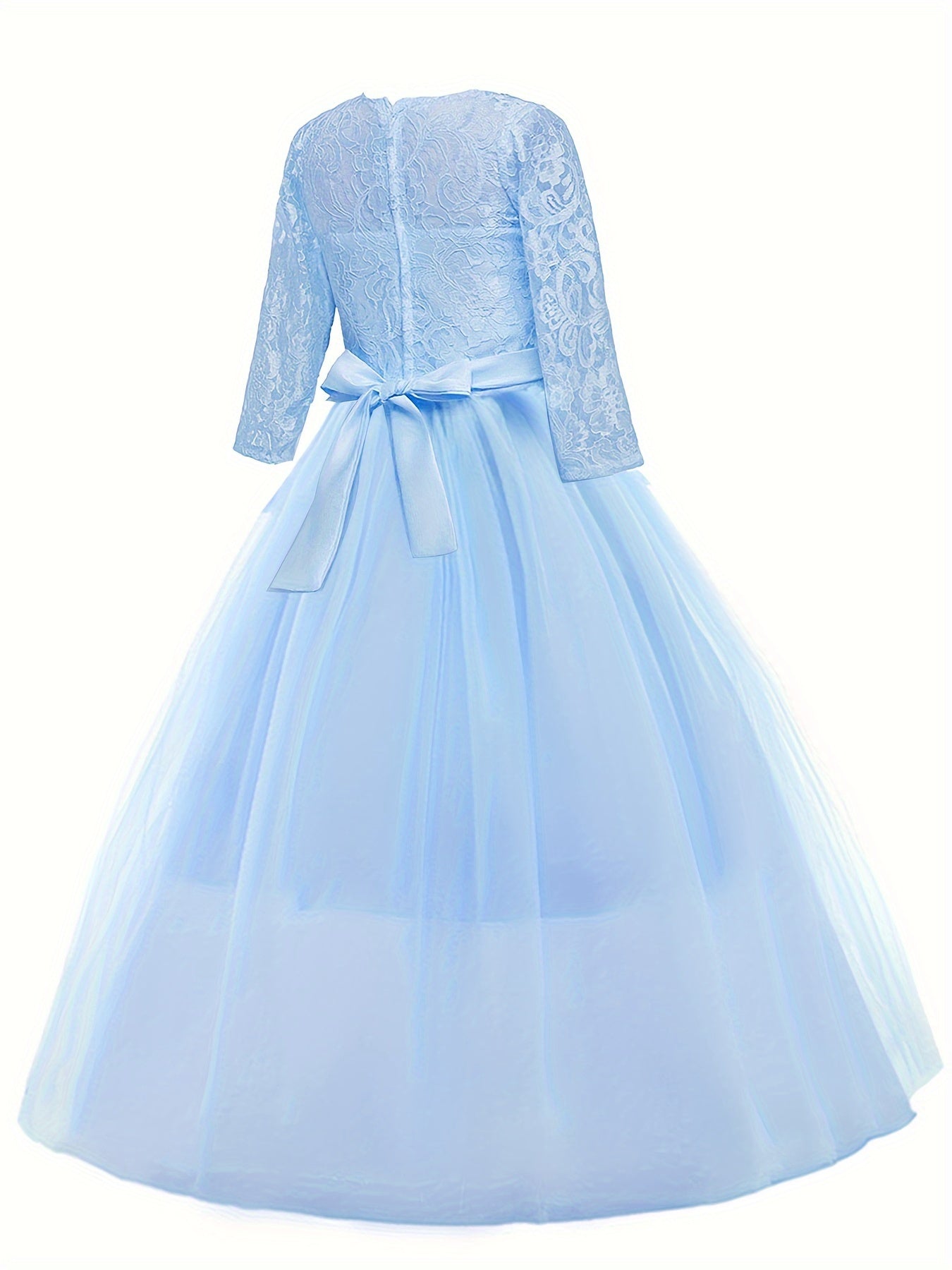 Princess Beauty Pageant Queen Bride Dress Kids