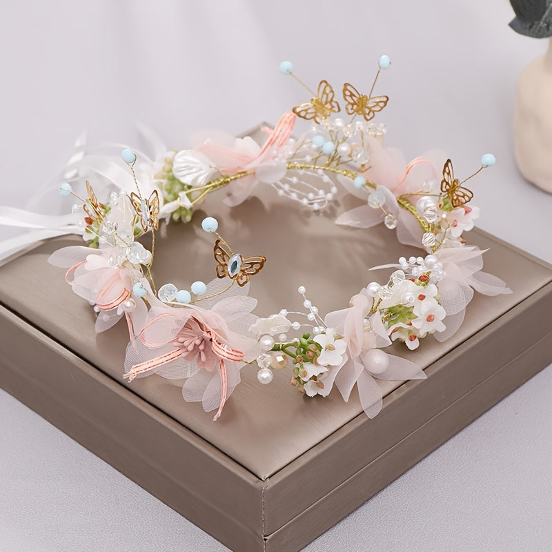 Fairy Headband Wristlet Wreath