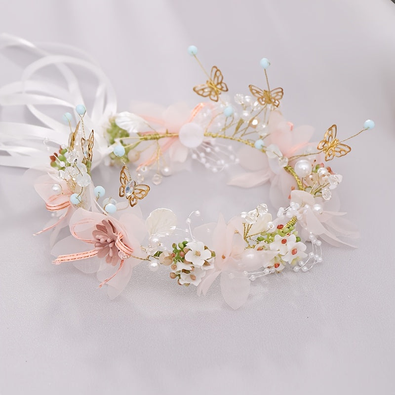 Fairy Headband Wristlet Wreath