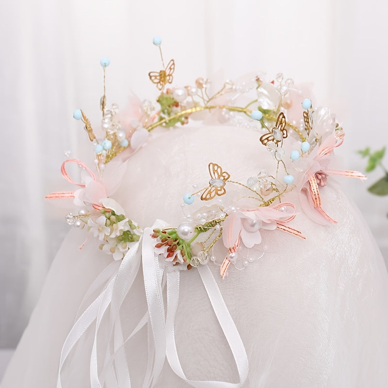 Fairy Headband Wristlet Wreath