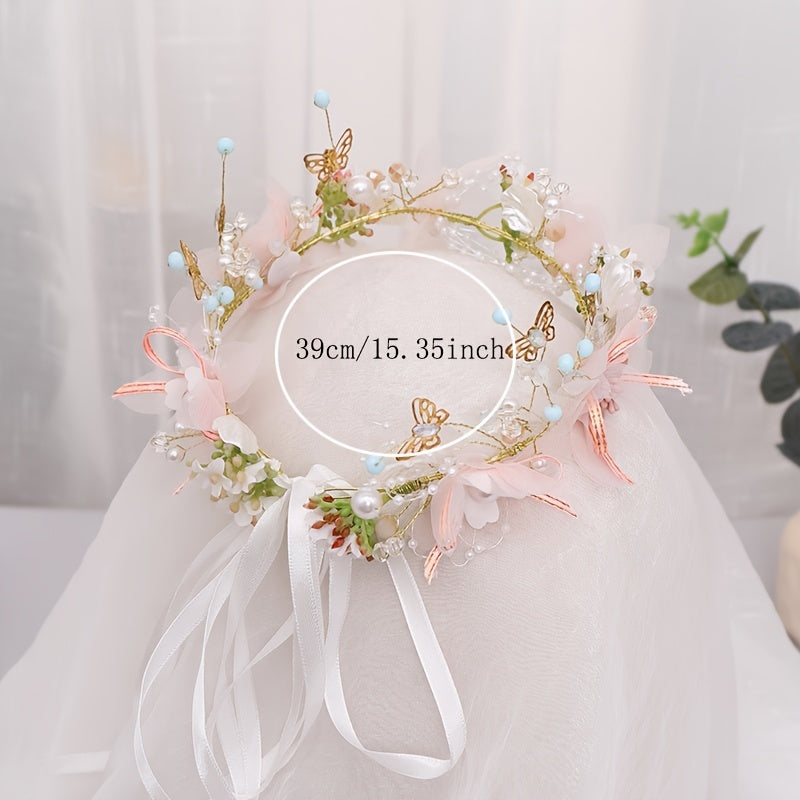 Fairy Headband Wristlet Wreath