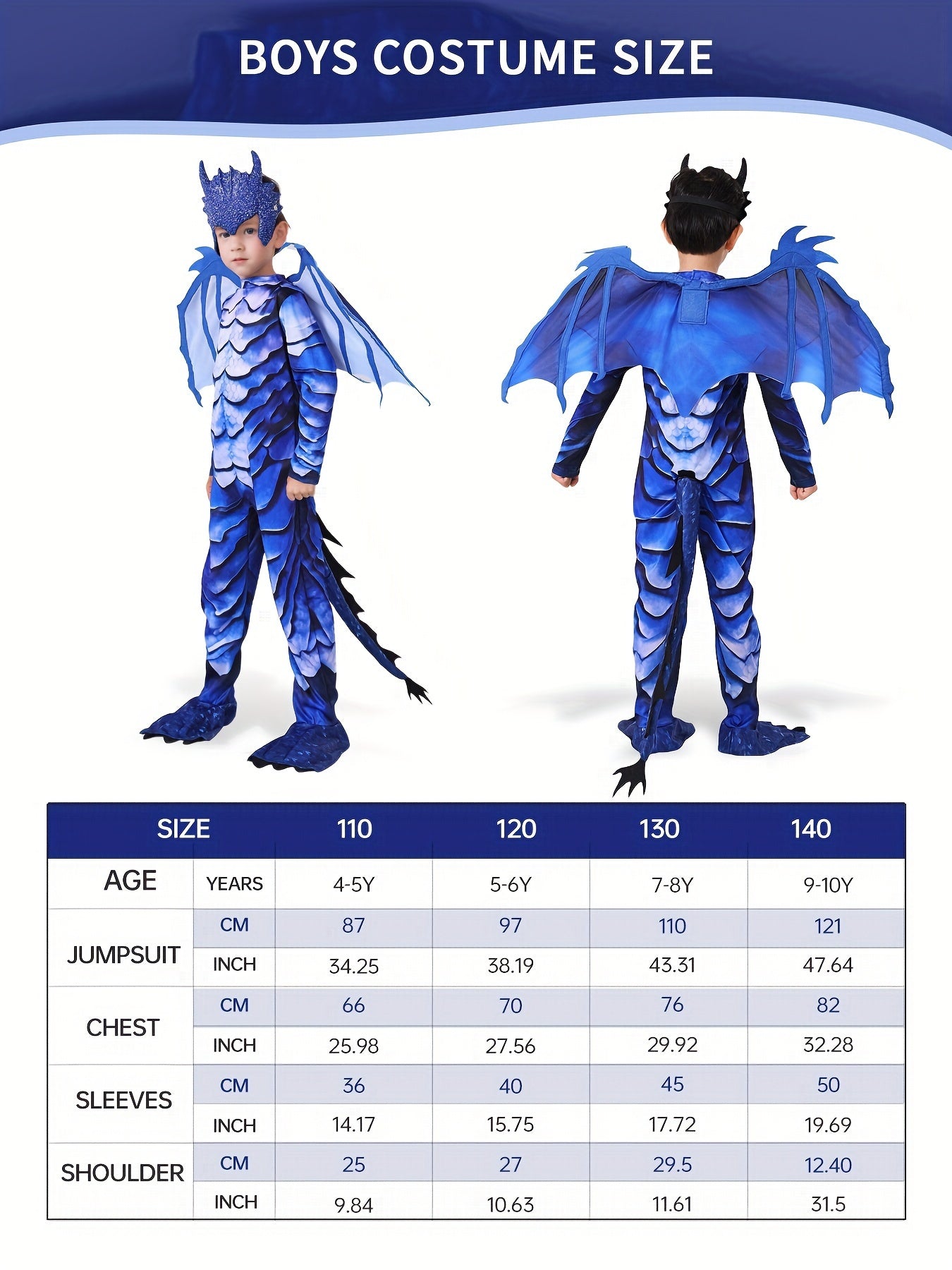 Dragon Costume Kids