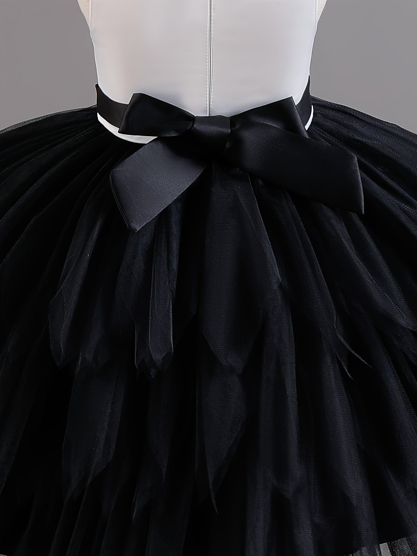 Exquisite Black Swan Tutu Dress Kids