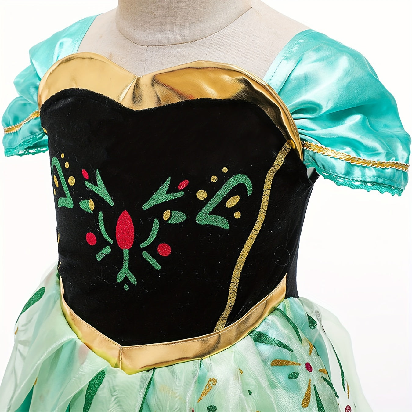 Princess Anna Costume dress kids